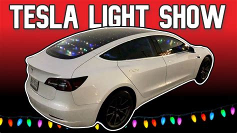 Tesla Light Show | Model 3 - YouTube