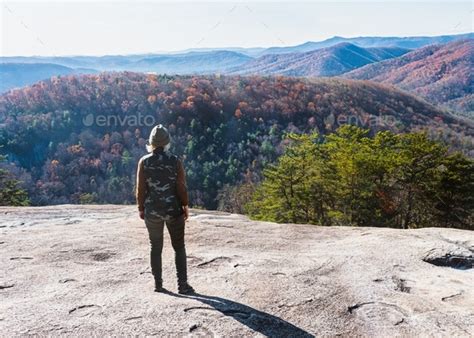 Hiking in Blue Ridge Stock Photo by fotodoroga | PhotoDune