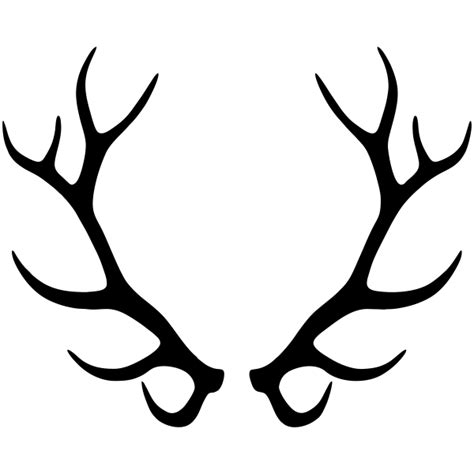 Elk Antlers Craft Stamp - Simply Stamps