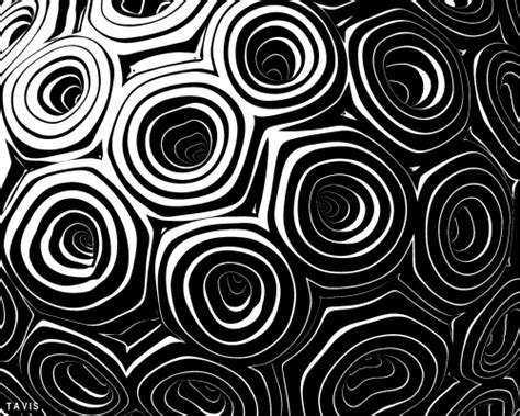 optical illusion black and white gif | WiffleGif