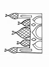 Mosque Coloring Pages At GetDrawings  Free Download sketch template