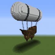 Fantasy Airship 4 - Blueprints for MineCraft Houses, Castles, Towers, and more | GrabCraft
