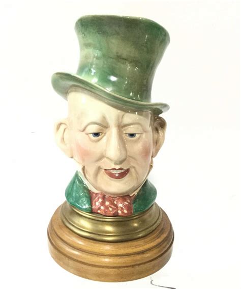 Lot - Vintage Beswick Toby Jug Lamp