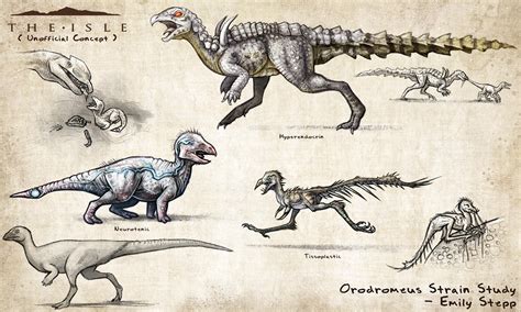 The Isle Fan Concept - Orodromeus Strains by EmilyStepp on DeviantArt