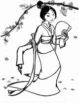Printable Mulan Coloring Pages PDF  Coloringfoldercom sketch template