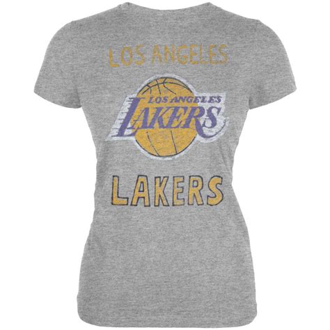 Los Angeles Lakers - Vintage Logo Juniors Soft T-Shirt | Old Glory