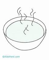 Soup Coloring Pages Printable  Color sketch template