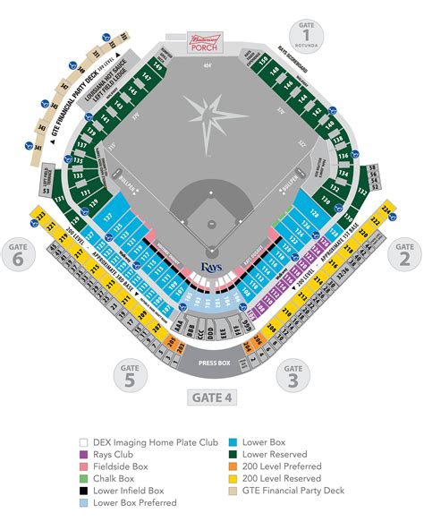 Season Ticket Seating and Pricing | Tampa Bay Rays