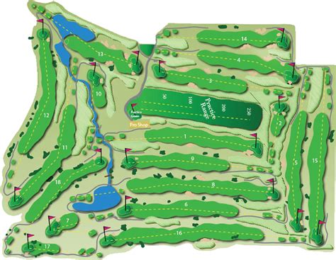 Course Map - Valli Vu Golf Course