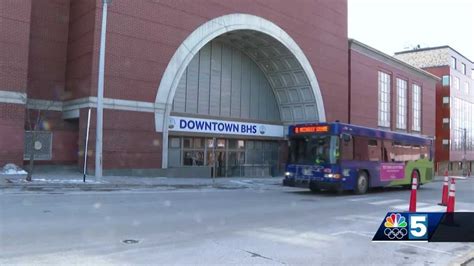 Burlington High School students return to in-person learning in new space