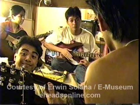 Eraserheads recording "Cutterpillow" - Hong Kong, Nov. 3, 1995 - YouTube