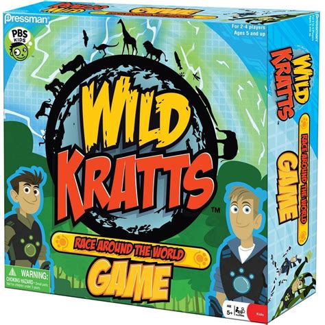 Wild Kratts: Race Around the World Game - Toy Sense