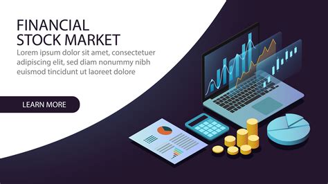 Premium Vector | Isometric financial stock market concept | Stock ...