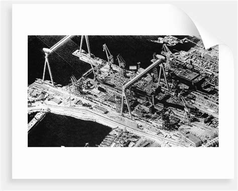 Aerial View of Soviet Aircraft Carrier posters & prints by Corbis