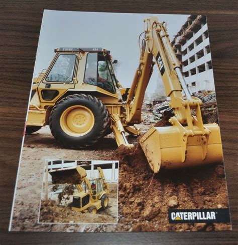 Caterpillar Backhoe Loader Series II Specification Technical Brochure Prospekt – AUTO BROCHURE