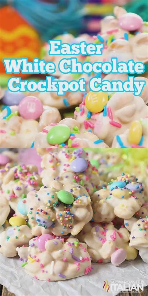 Easter Crockpot Candy Clusters are a simple, impressive 3-ingredient ...