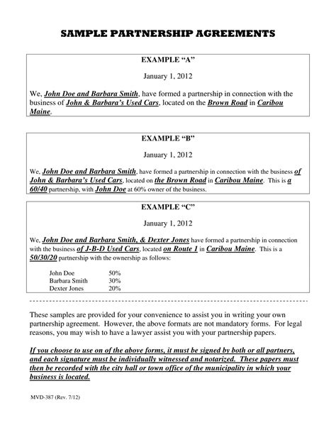 Template Revenue Sharing Agreement | HQ Printable Documents