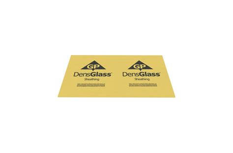 1/2"- 4x8 Densglass Gold Glass Matt Sheathing - J&H Builder's Warehouse