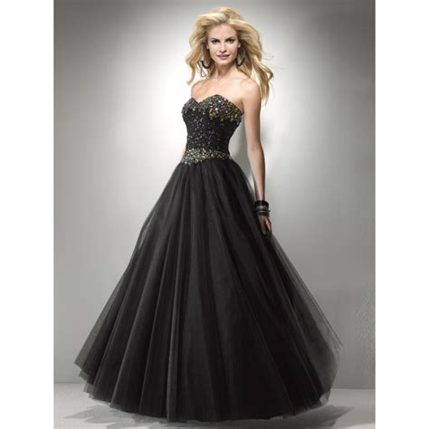 Stunningly Beautiful With A Black Formal Dress | Navy Blue Dress