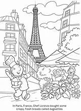 French Coloring Page sketch template