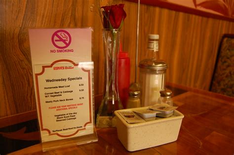 Table Menu | Edna's Restaurant - Chicago, IL Photo by Amy C … | Flickr