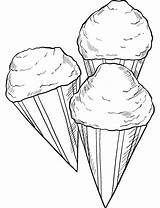 Snow Cones coloring Page  ColouringPages sketch template