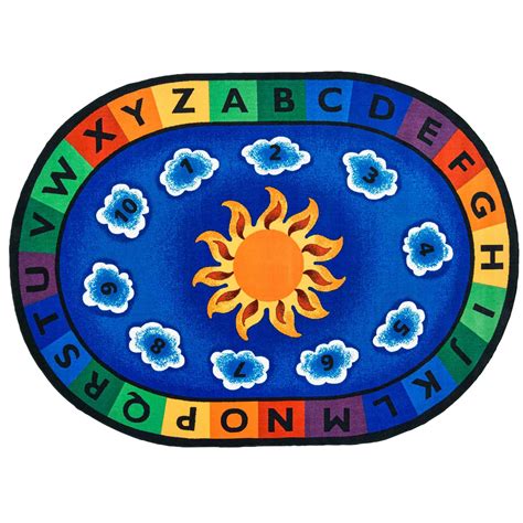 Sunny Day Learn & Play Classroom Rug | Becker's