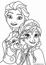 Printable Frozen Coloring Pages sketch template