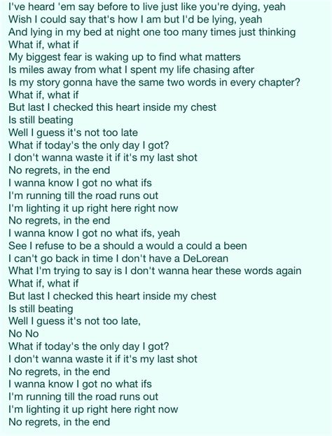 What If Lyrics - Notability Gallery