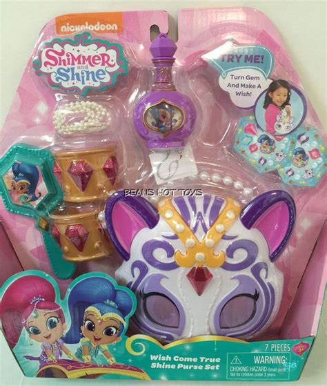 Shimmer and Shine Wish Come True - Shine Purse Set 7 piece set #JustPlay | Little girl toys ...