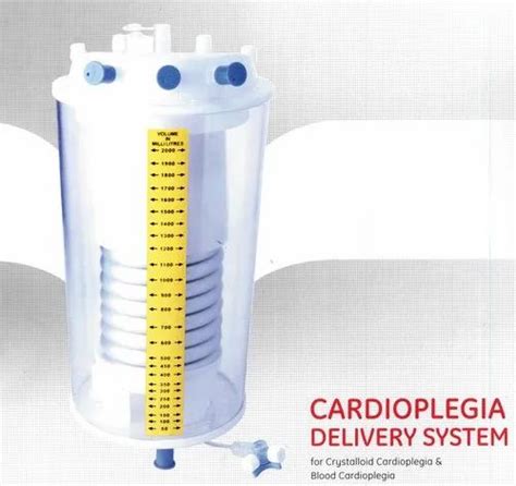 Cardioplegia Delivery System Chamber at Rs 3900/piece | Blood Cardioplegia Delivery Set in ...