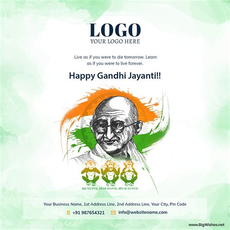 Mahatma Gandhi Jayanti 2023 Wishes Images