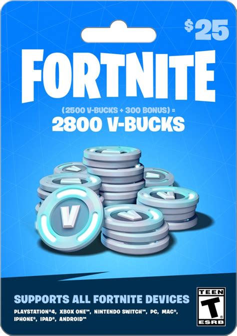 2800 Pavos - Fortnite Chile - US$25 - Código Multiplataforma