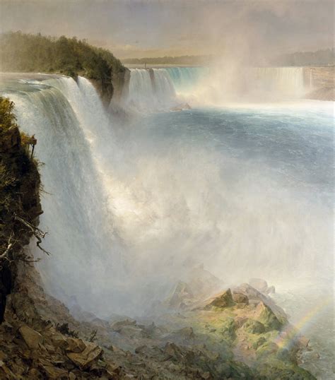 Frederic Edwin Church - Niagara Falls, 1867 | Trivium Art History