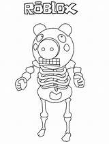 Piggy Roblox Coloring Pages  Free Printable For Kids sketch template