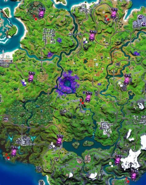 Alien Artifacts Fortnite Week 7 All Locations - Fortnite Insider