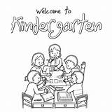 Welcome To Kindergarten Coloring Pages 7 Printable Sheets Simple  sketch template