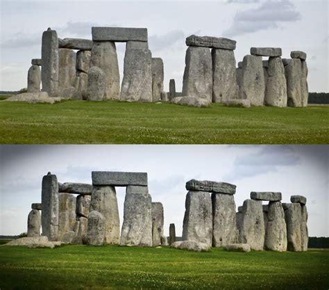 Stonehenge before and after | The first photo was just as ta… | Flickr