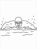 Cool Swimmer coloring page  Download Print Or Color Online For Free sketch template