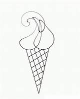 Snow Cone Coloring Pages sketch template