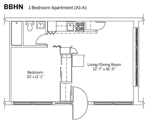 Garage 400 Sq Ft Apartment Floor Plan - floorplans.click