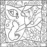 Kindergarten Quilt Coloring Page 54842 44195 sketch template