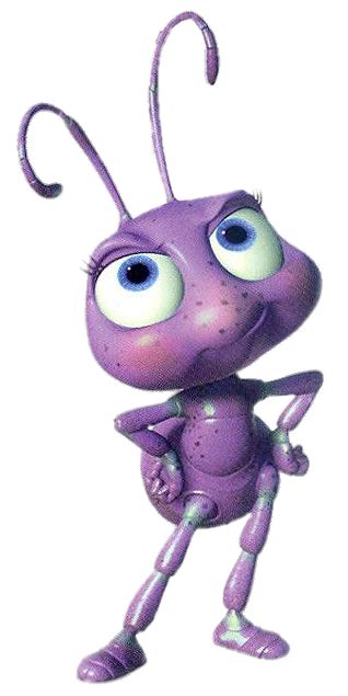 A Bugs Life Dot looking angry | A bugs life characters, A bug's life, Cartoon design