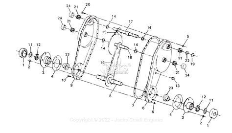 Agri-Fab 45-03083 Multi-Fit Tow-Behind Tiller Parts Diagram for Parts List 2