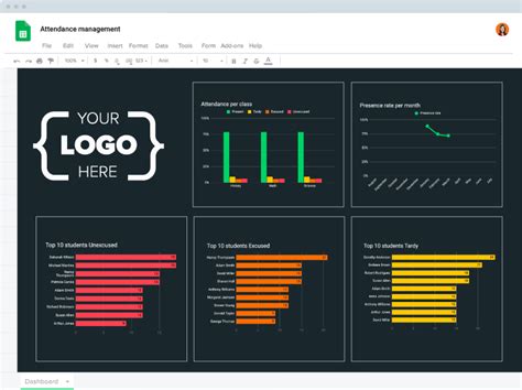 Attendance management template - Sheetgo