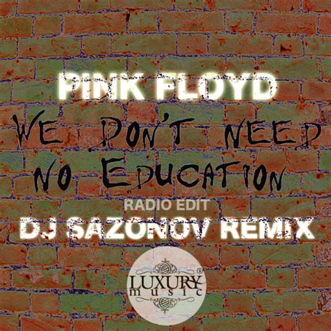 Stream Pink Floyd - We Don't Need No Education (DJ Sazonov Remix Radio ...