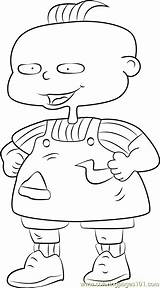 Free Coloring Pages Rugrats sketch template