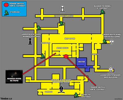 I created a simplistic mapping for the underground bunker on Reserve :) : r/EscapefromTarkov