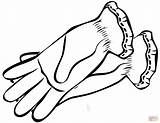 Gloves Coloring Page  Free Printable Coloring Pages sketch template