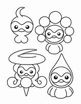 Coloring Page  Pokemon advanced coloring Pages 116 sketch template